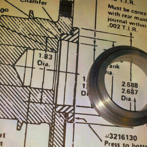 AMC-V8 adaptor ring (early crank to later flexplate)